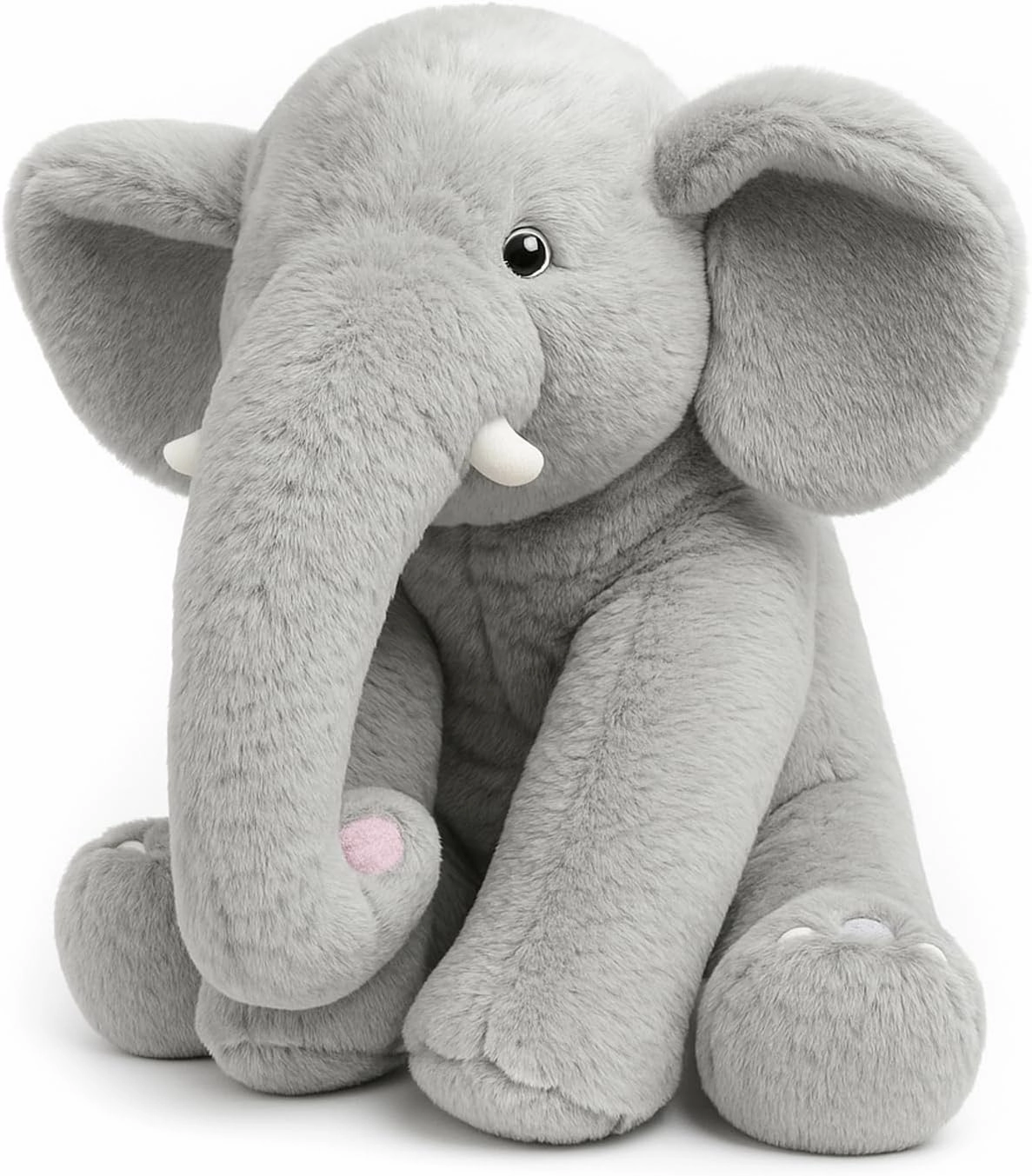 13" Gray Elephant Stuffed Animal - Plush Toy for Boys, Girls, Kids, Baby Shower, Bedtime, Birthday