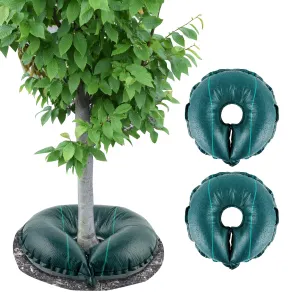 2 PCS Tree Watering Ring - 21 inch Tree Watering Bag. Basic Water Saving Slow Release Root Water System for Tree Drip Irrigation, Slow Release for up to 30 Days.