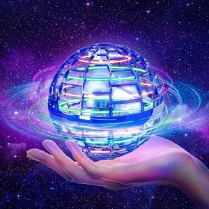 2024 Galaxy Ball, Flying Orb Hover Ball, Hand Controlled Mini Drone, Cosmic Globe Boomerang, Cool Toys Gift for 6-10  Years Old Boys & Girls