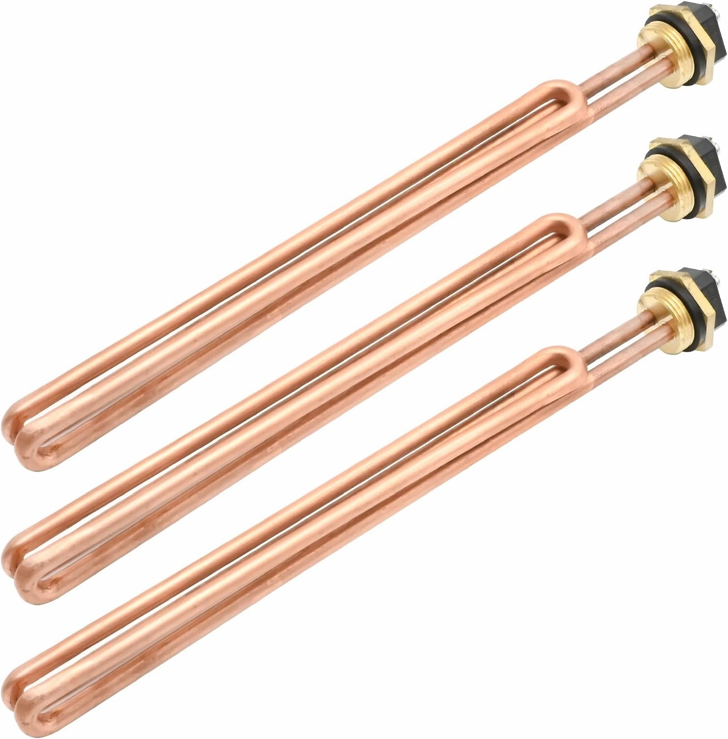 3 Pcs HE 90240 9KW 240V Water Heating Element, Replacement for EcoSmart ECO 18 27 36, Replacement for Eemax HA018240 HA027240, Replacement for Rheem RTEX-18 RTEX-27