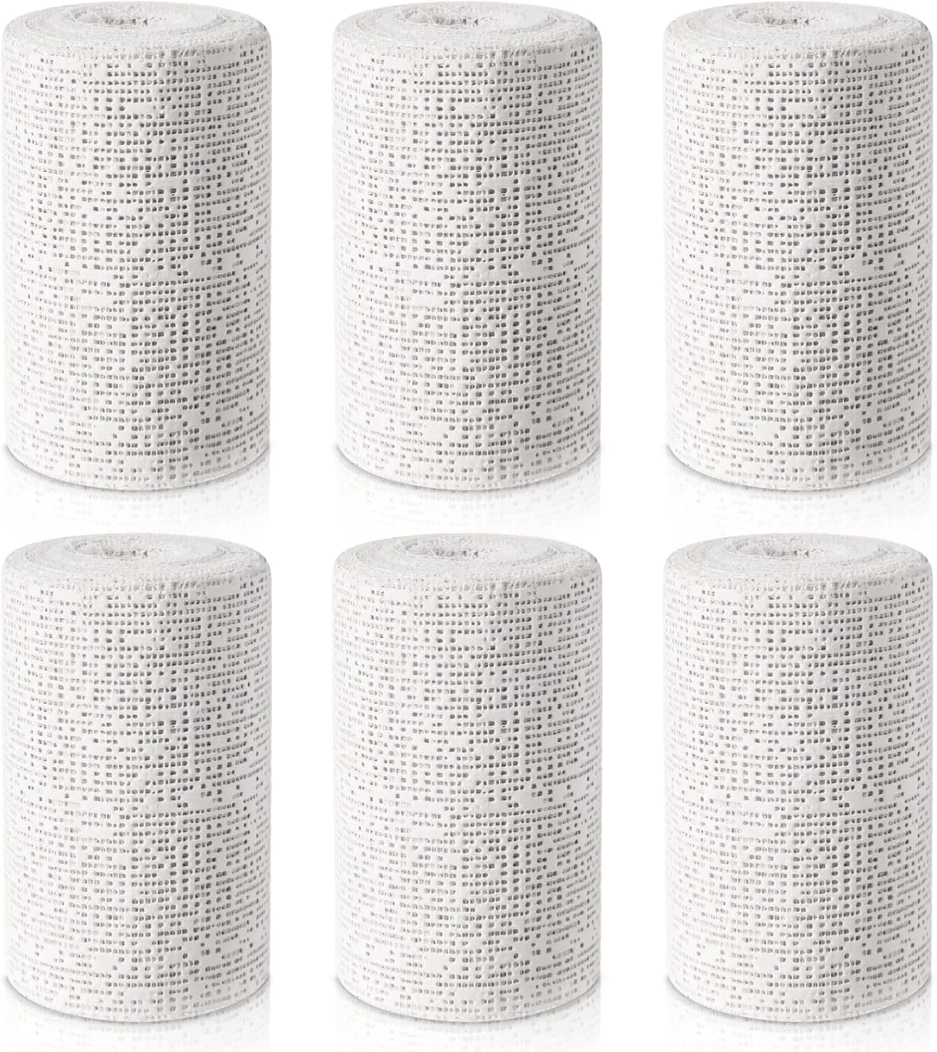 45ft - 211ft Plaster Cloth Rolls White Gauze Strips Wrap Bandages for Craft Belly Cast Mask Making Body Molds Scenery Art(4inch x 91 Feet, White)