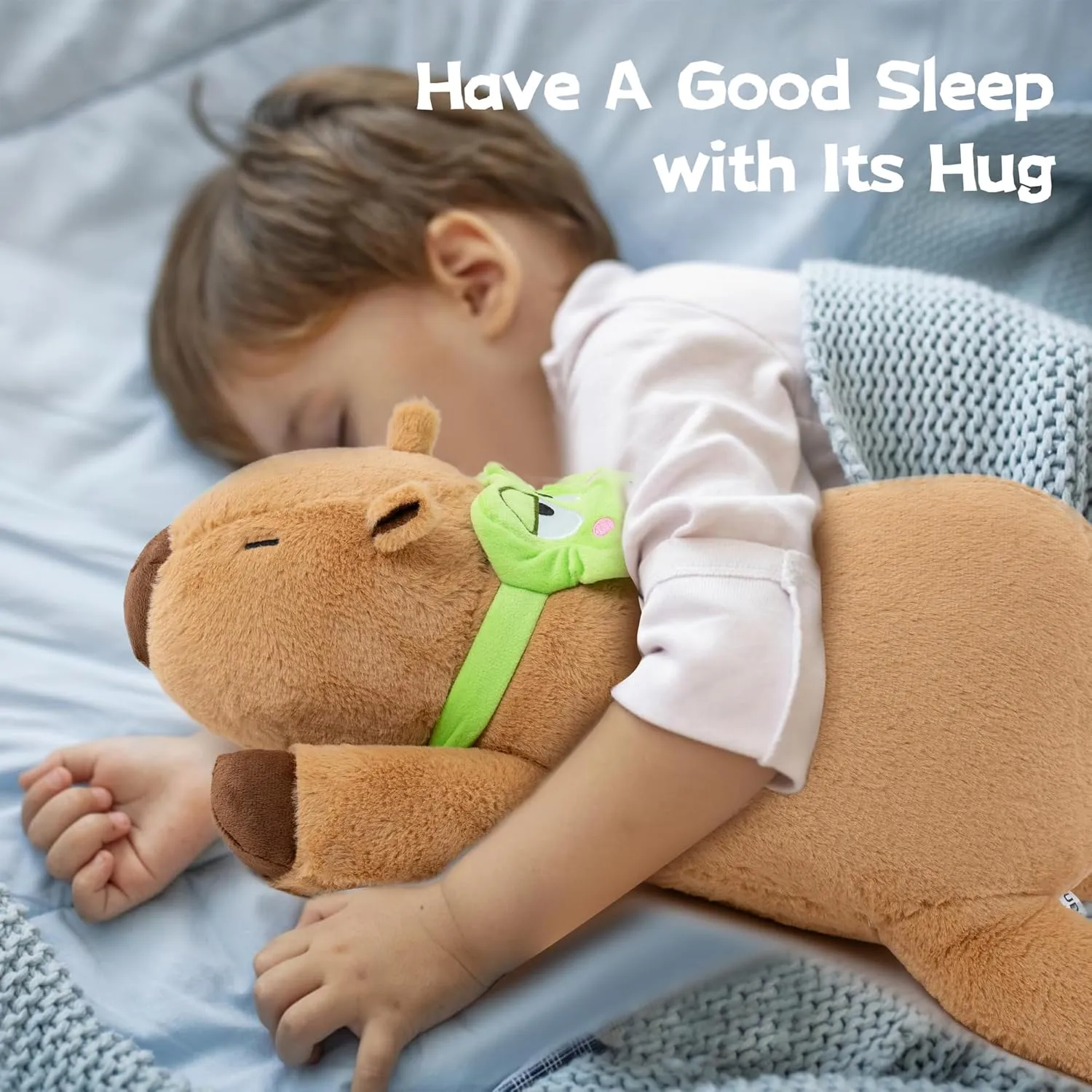 5 Pounds Weighted Capybara Stuffed Animals 23.6Inch Large Weighted Capybara Plush,Huggable Companion for Kids & Adults, Gift for Thanksgiving, Christmas and Birthday.