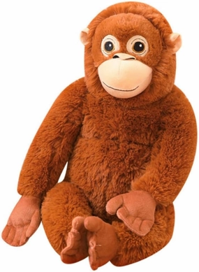 64cm/25inch Orangutan, Gorilla Plush, Gorilla Stuffed Animal, Soft Plushies Pillow Gifts for Kids Girlfriend Birthday Christmas Day