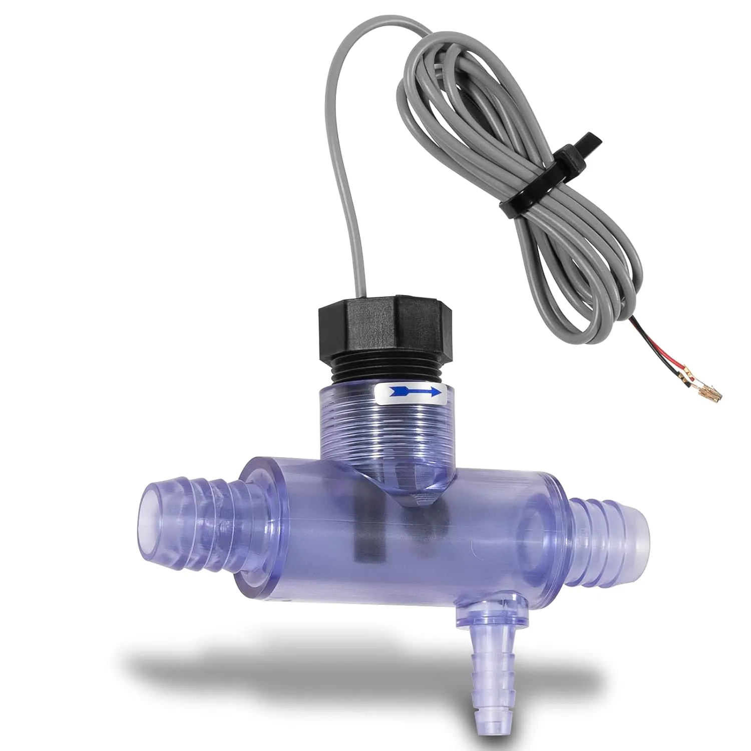 6560-860 Flow Switch for Sundance Spas and for Jacuzzi Hot Tub, Flow Sensor with Tee, Complete Spas Flow Switch Assembly Replacement Part 6560-858