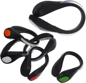 6Pcs LED Shoe Clip Lights Safety Lights for Night Running Jogging and Biking Two Lighting Modes Non Skid Design for Extra Protection While Exercising Outdoors