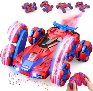 6WD Remote Control Car, Toys for 6-12 Year Old Boys 2.4GHz RC Car Electric Rechargeable Racing Drift Cars Toys for Ages 6 7 8 9 10 11 12 Halloween Xmas Birthday Gifts for Boys