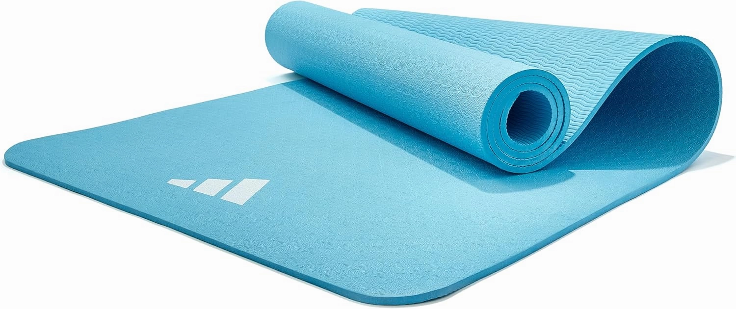 adidas Yoga Mat - Eco Friendly - Non Slip, Durable Textured Surface