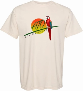 Alpha Tau Omega Comfort Colors Tshirt | ATO Spring Break Fraternity Comfort Colors Tee