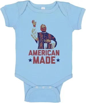 American Made Pope Leo Commemorative Baby Infant Bodysuit