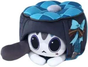 Anime Wanderer Nahida Klee Lynette Furina Hutao Zhongli Cat Doll Action Figure Characters Collection Desktop Display Toys (Lynette)