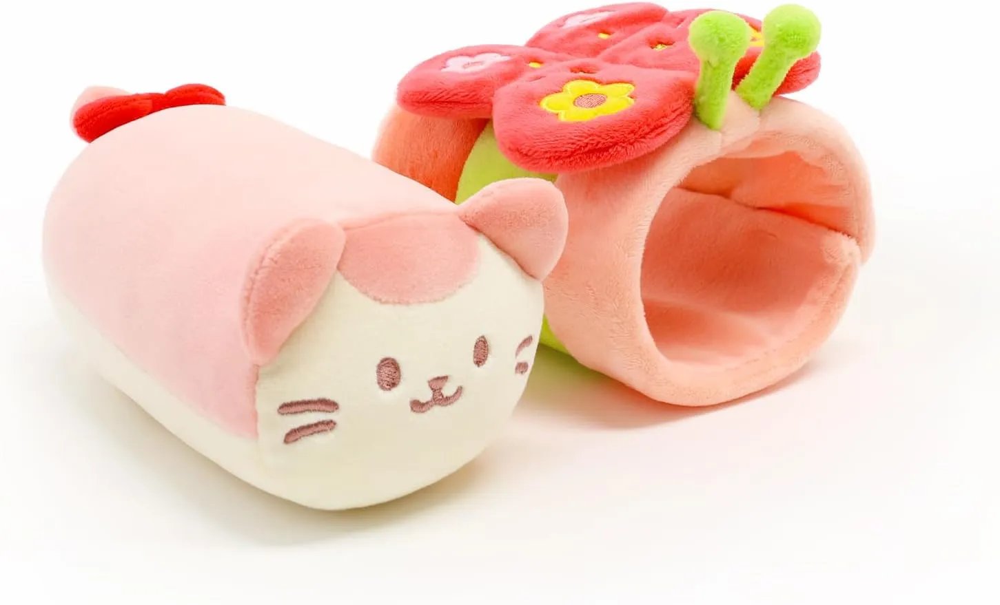 Anirollz Stuffed Animal Plush Toy – 6" Small Spring Outfitz Plush Doll | Soft, Squishy, Warm, Cute, Comfort, Safe | Birthday Gift Pillow with Kitty Cat in Butterfly Kittiroll