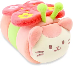 Anirollz Stuffed Animal Plush Toy – 6" Small Spring Outfitz Plush Doll | Soft, Squishy, Warm, Cute, Comfort, Safe | Birthday Gift Pillow with Kitty Cat in Butterfly Kittiroll