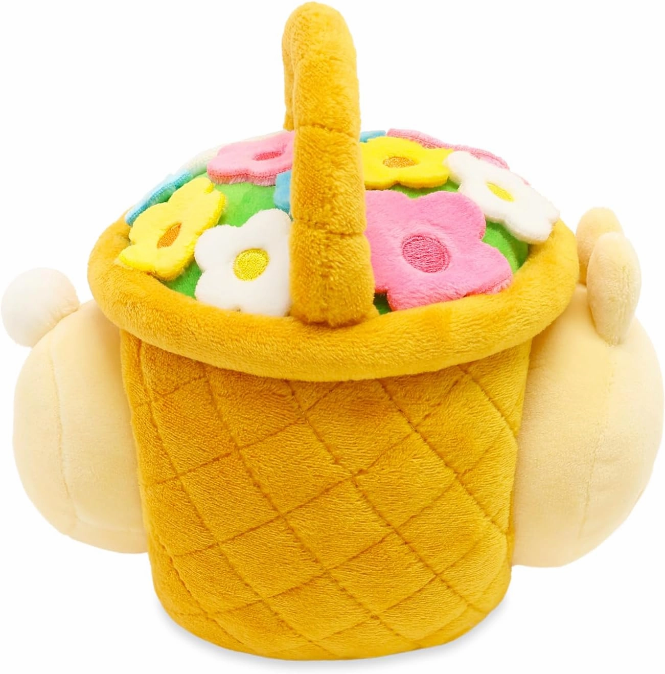 Anirollz Stuffed Animal Plush Toy – 6" Small Spring Outfitz Plush Doll | Soft, Squishy, Warm, Cute, Comfort, Safe | Birthday Gift Pillow with Bunny Rabbit in Flower Basket Bunniroll