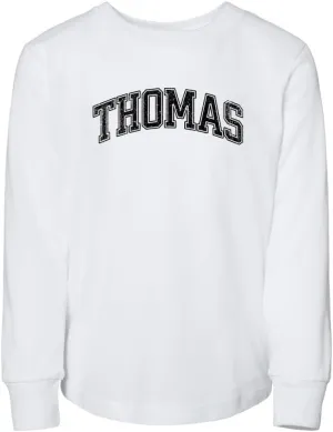 Arch Thomas Toddler Kids Long Sleeve T-Shirt