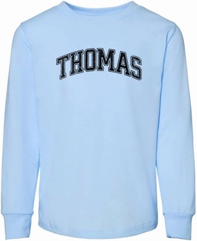 Arch Thomas Toddler Kids Long Sleeve T-Shirt