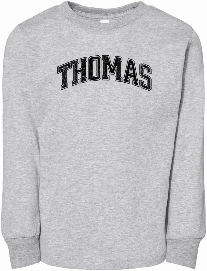 Arch Thomas Toddler Kids Long Sleeve T-Shirt