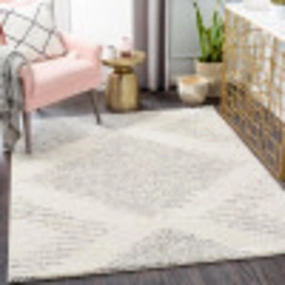 Artistic Weavers Keela Diamond Shag Area Rug, 5'2" x 7', Gray