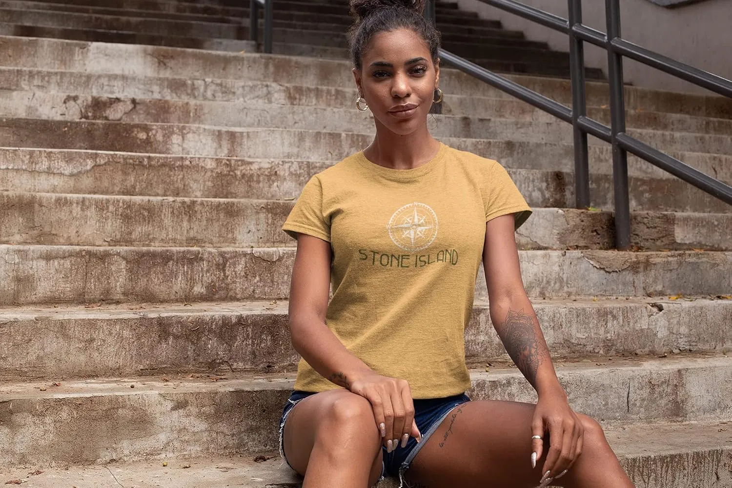 Aurodo Island Stone t Shirt - Unisex T-Shirt