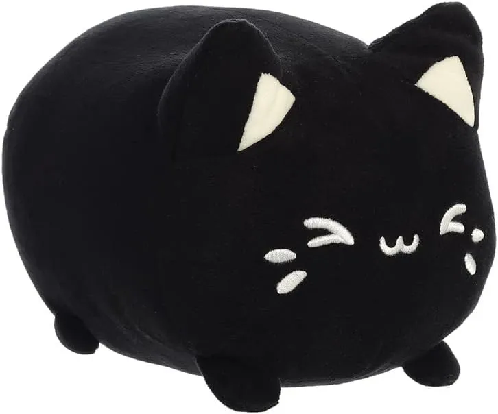 Aurora, 14272, Tasty Peach Black Sesame Meowchi, 18 cm, Eco-Friendly Plush