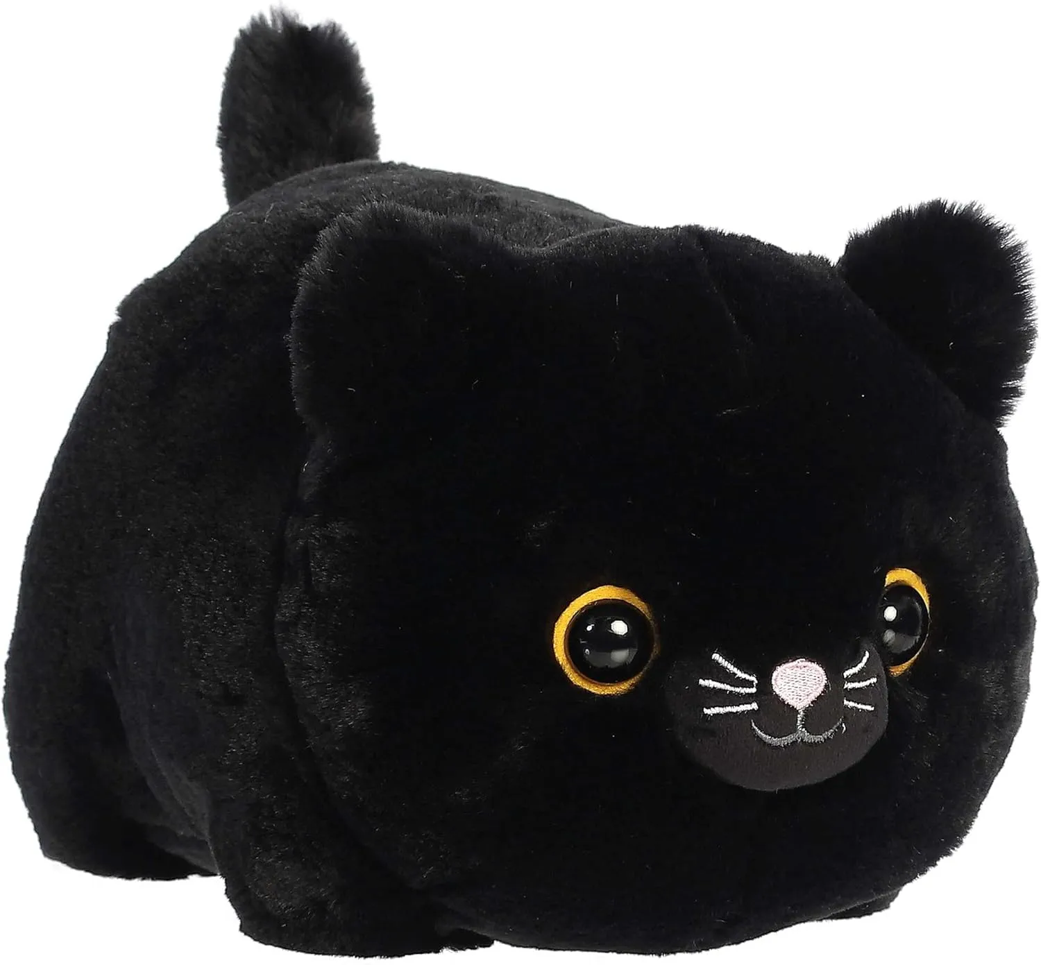 Aurora® Adorable Spudsters™ Bella Black Cat™ Stuffed Animal - Comforting Cuddles - Playful Companions - 10 Inches