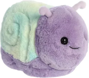 Aurora® Adorable Spudsters™ Emily Snail™ Stuffed Animal - Comforting Cuddles - Playful Companions - Purple 10 Inches