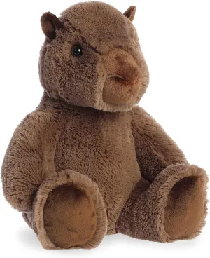 Aurora® Cuddly Capybara Stuffed Animal - Cozy Comfort - Endless Snuggles - Brown 14 Inches