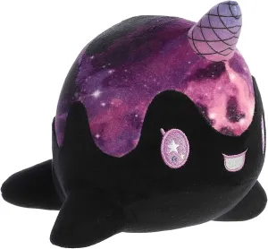 Aurora® Enchanting Tasty Peach® Space Nomwhals Stuffed Animal - Bright & Colorful Design - Showpiece Plush - Galaxy 7 Inches