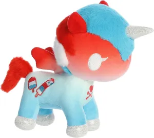 Aurora® Enchanting ©Tokidoki Frozen Treats Unicorno Summer Cicle Stuffed Animal - Bright & Colorful Design - Showpiece Plush - Multicolor 7.5 Inches