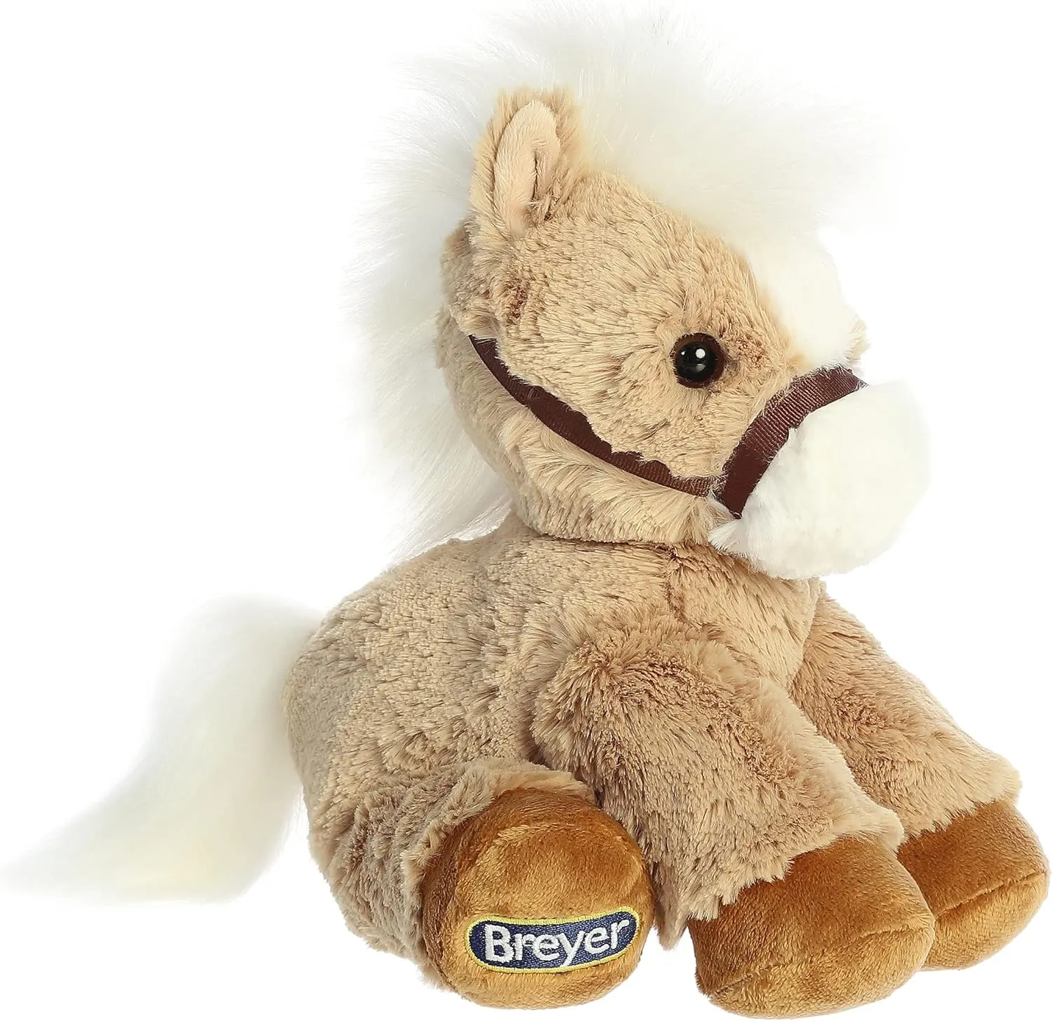 Aurora® Exquisite Breyer® Bridle Buddies Palomino Stuffed Animal - Realistic Detailing - Imaginative Play - Palomino 11 Inches