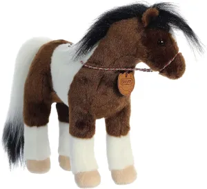 Aurora® Exquisite Breyer® Showstoppers Paint Horse Stuffed Animal - Realistic Detailing - Imaginative Play - Brown 13 Inches