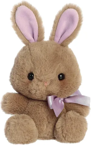 Aurora® Vibrant Spring Bonny Bouquet Bunnies™ Stuffed Animal - Decorative Companion - Endless Fun - Lavender 8.5 Inches