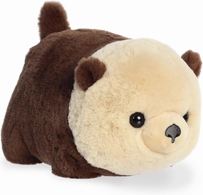 Aurora® Adorable Spudsters™ Saoirse Sea Otter™ Stuffed Animal - Comforting Cuddles - Playful Companions - Brown 10 Inches