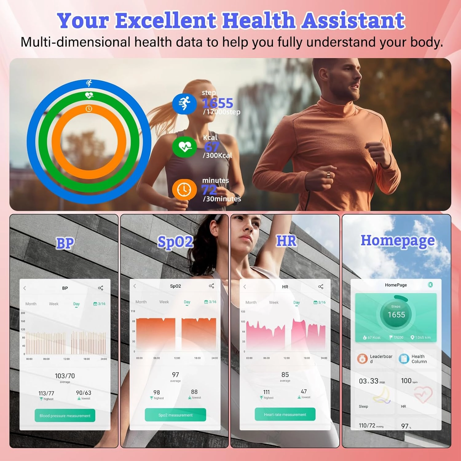 BANGALORE Smart Fitness Ring for Men & Women – Activity & Wellness Tracker with Heart Rate, Sleep, and Blood Oxygen Monitoring, Motion Tracking, Waterproof Build, and No Subscription Required (7#)