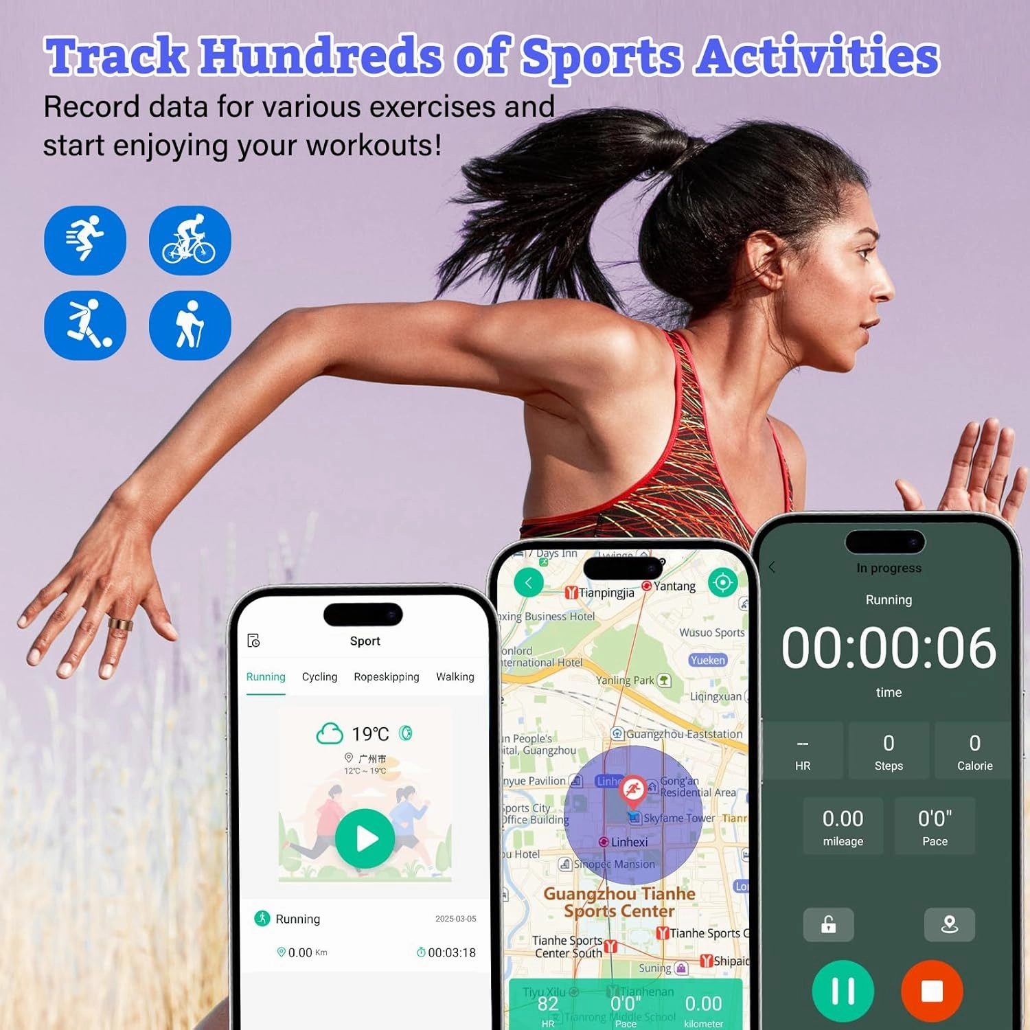 BANGALORE Smart Fitness Ring for Men & Women – Activity & Wellness Tracker with Heart Rate, Sleep, and Blood Oxygen Monitoring, Motion Tracking, Waterproof Build, and No Subscription Required (7#)