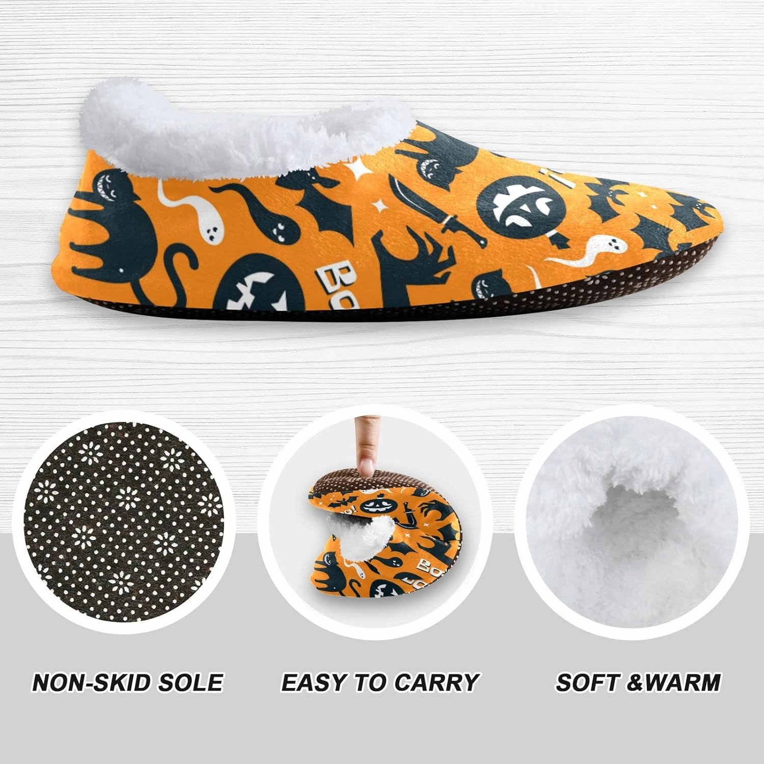 Bees Honey Honeycombs Boys Girls House Slippers Kids toddler Home Shoes Winter Indoor shoes XS
