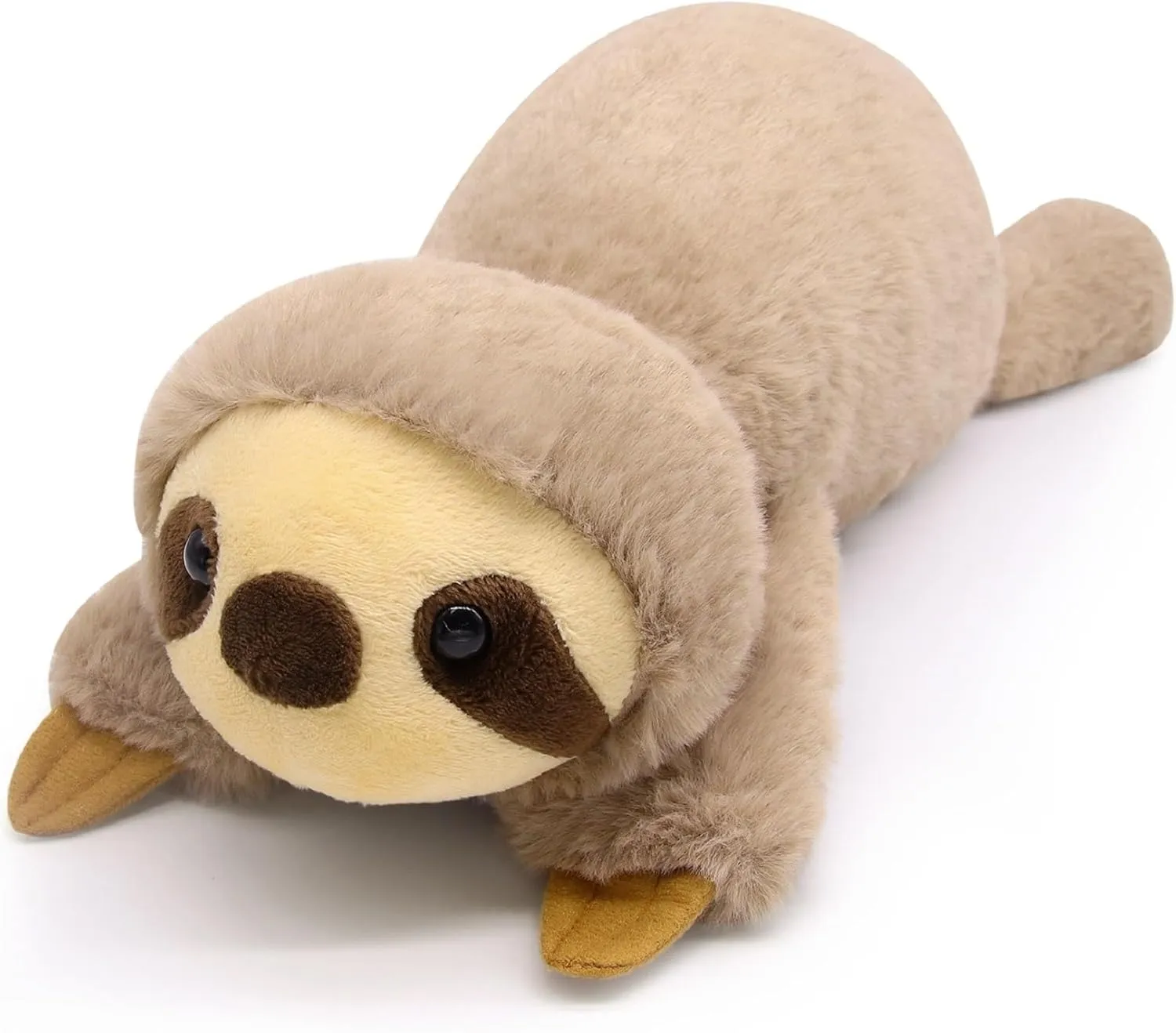 Bekrgwiy Sloth Stuffed Animal,17in Weighted Sloth Plush,Weighted Sloth Doll Toys,Hugging Plushie,Gift for Valentines Day,Birthday Halloween Christmas