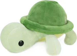 Bellzi Green Turtle Cute Stuffed Animal Plush Toy - Adorable Soft Turtle Toy Plushies and Gifts - Perfect Present for Kids, Babies, Toddlers - Torti