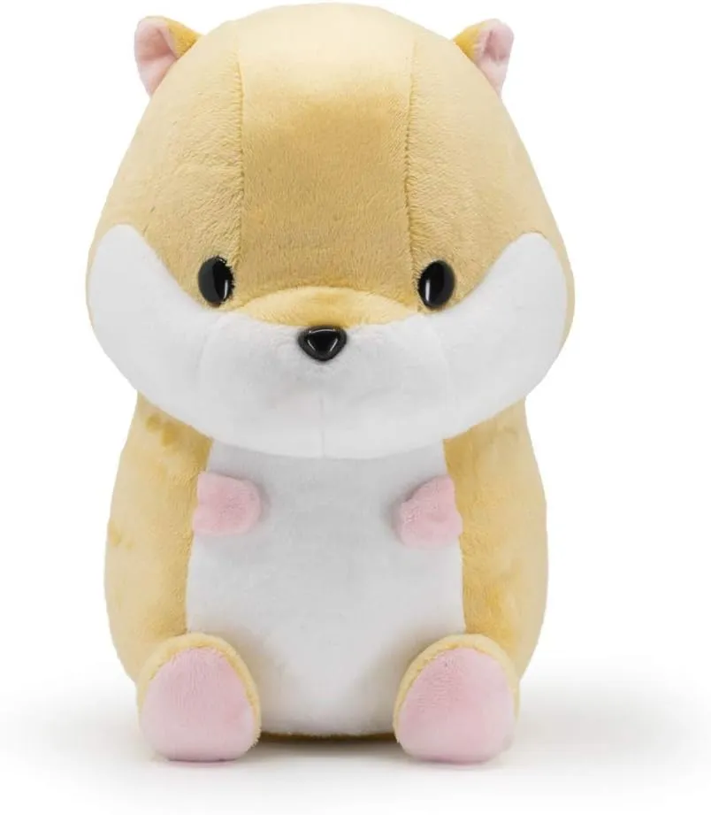 Bellzi Hamster Cute Stuffed Animal Plush Toy - Adorable Soft Brown Hamster Toy Plushies and Gifts - Perfect Present for Kids, Babies, Toddlers - Hami