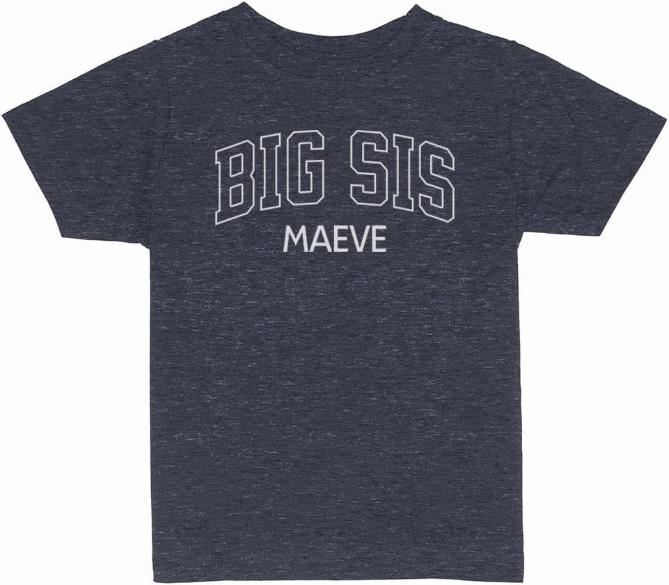 Big Sis Maeve Toddler Kids T-Shirt