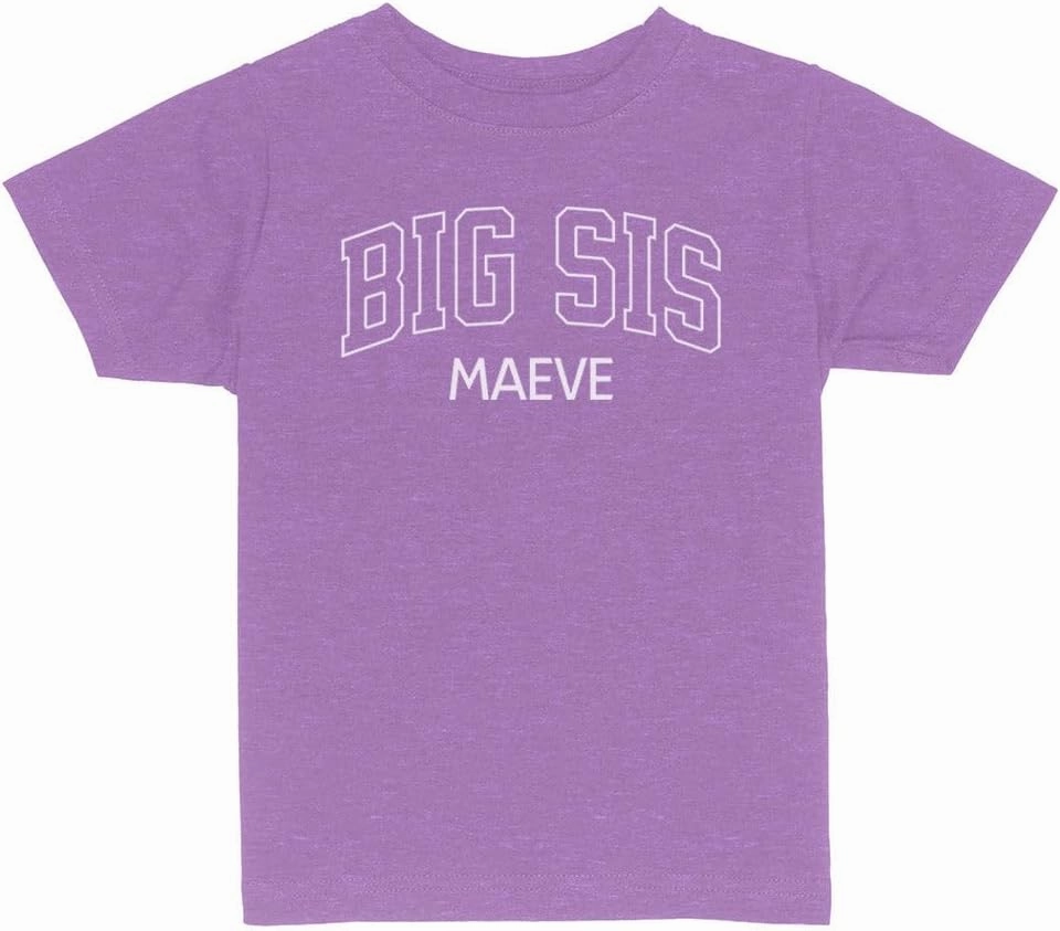 Big Sis Maeve Toddler Kids T-Shirt