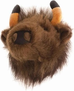 BLACK FOREST DECOR Buffalo Plush Mini Trophy Head
