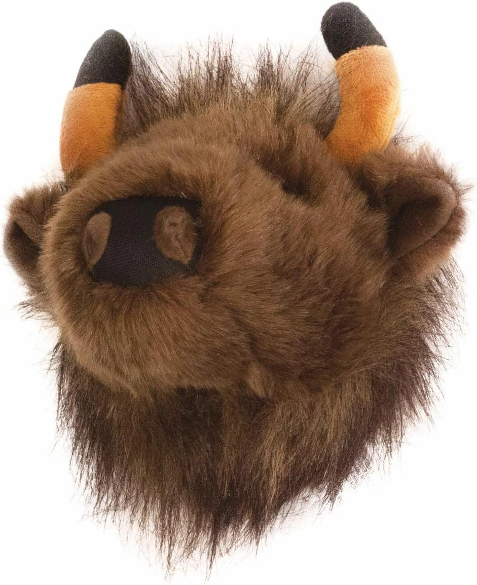 BLACK FOREST DECOR Buffalo Plush Mini Trophy Head