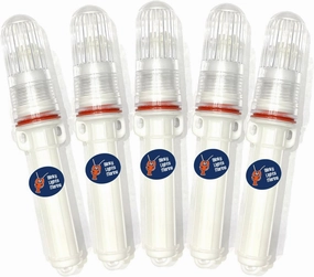 BLINKY LIGHTS MARINE Fishing Strobe for Lobster/Crab Hoop Net Buoy White LED Flashing, Pack of 5, Model SP, Glow Stick Replacement