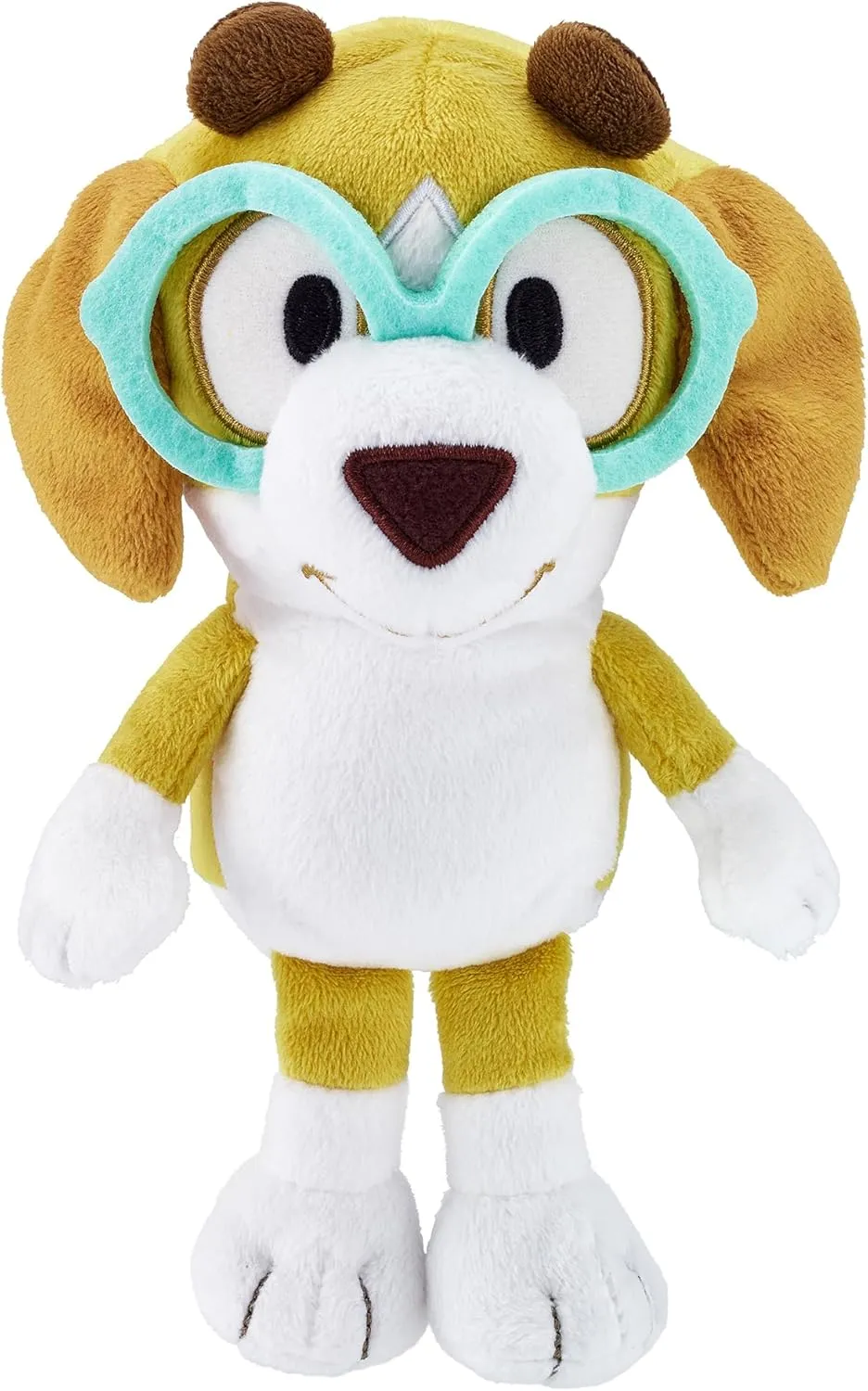 Bluey and Friends – 2 Pack Soft Stuffed Animals (Honey & Mackenzie), Approximately 7 Inches – Cuddly Plush Toys for Kids, Embroidered Faces, Travel Size, Gift for Toddlers Ages 3 