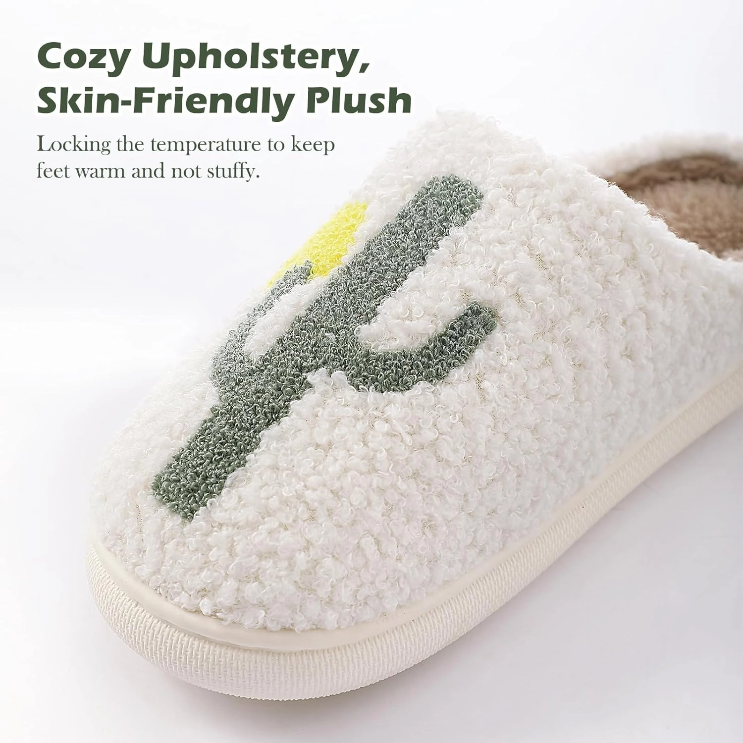 bolukets House Slippers for Women and Men, Retro Soft Warm Fuzzy Cherry Slippers, Casual Couple Fluffy Winter Strawberry Slippers for Indoor Bedroom