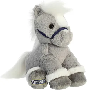 Breyer Aurora® Exquisite Horse Stuffed Animal - Realistic Detailing - Imaginative Play - Grey 11 Inches