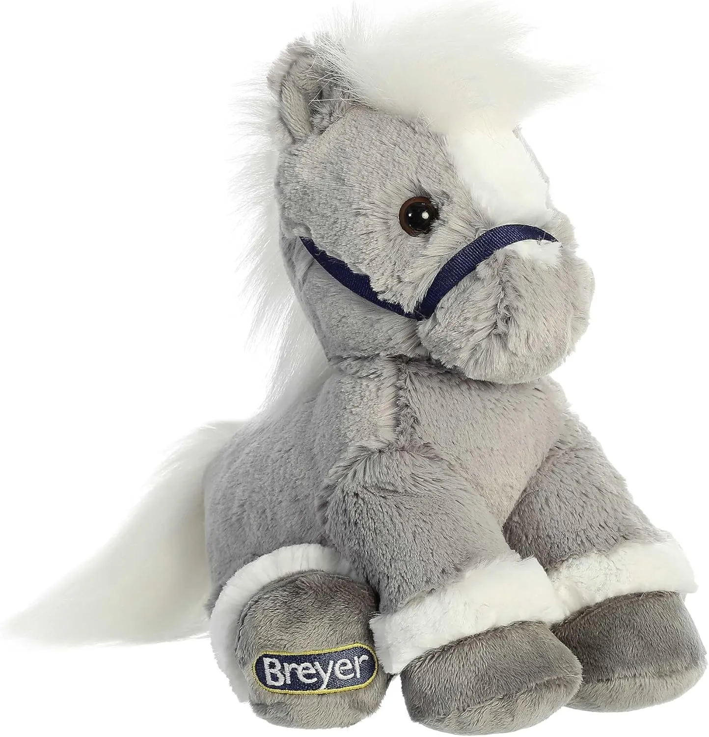 Breyer Aurora® Exquisite Horse Stuffed Animal - Realistic Detailing - Imaginative Play - Grey 11 Inches