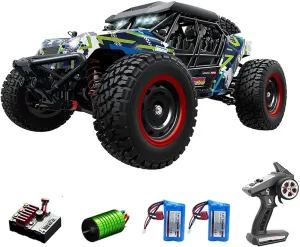 Brushless RC Car, 70km/h, 16106 PRO, High Speed RC Car, RTR, 1/16 4WD Off-Road Drift Brushless Crawler RC Truck for Adults Blue