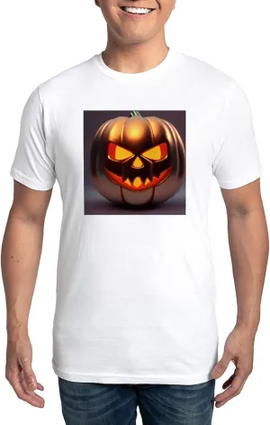 CafePress Shiny Jack O' Lantern Men's Eco Sport T Shirt Men's Eco Light T-Shirt