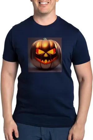 CafePress Shiny Jack O' Lantern Men's Eco Sport T Shirt Men's Eco Sport Dark T-Shirt